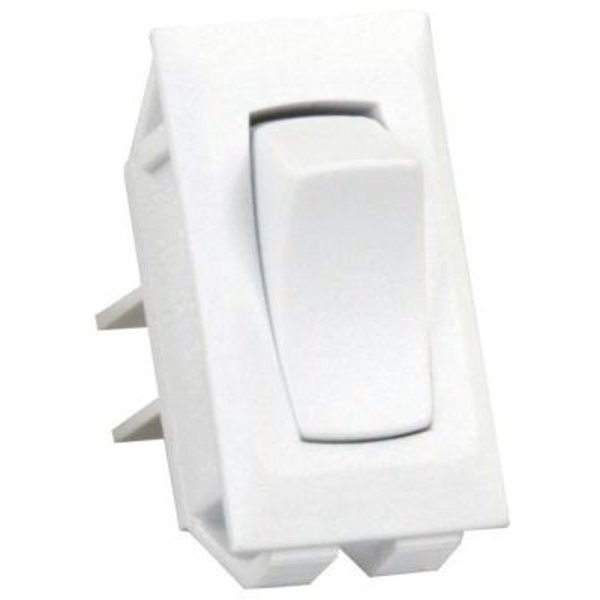 Jr Products UNLABELED 12V ON/OFF SWITCH, POLAR WHITE 13395